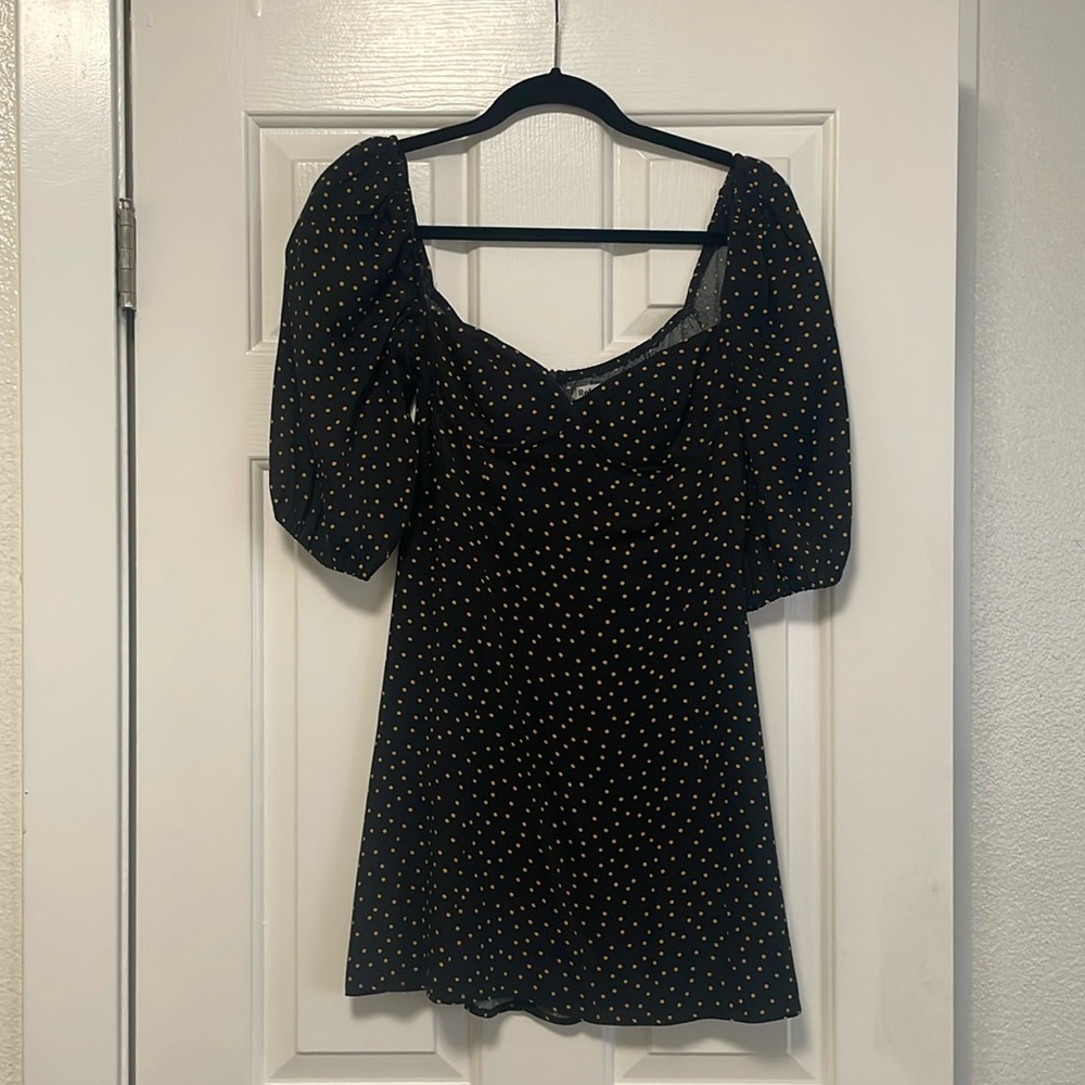 Reformation Kopa Polka Dot Dress